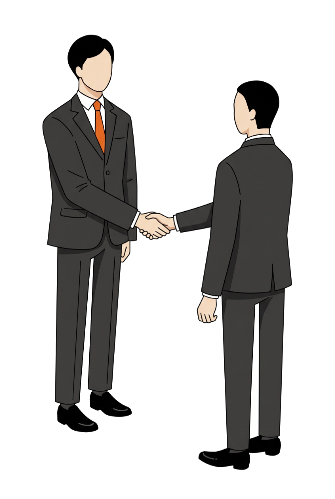 内定後の報酬支払いを表すイラスト